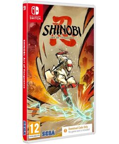 SHINOBI: ART OF VENGEANCE SWITCH (CODE IN BOX &ORIGINAL OUTFIT & AMULET)