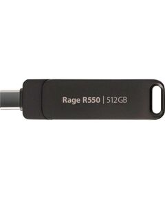 PATRIOT RAGE R550 512GB BLACK USB-A UND USB-C 3.2 GEN 1 (PE512GR550DSAD) (PATRPE512GR550DSAD)