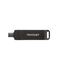 PATRIOT RAGE R550 64GB BLACK USB-A UND USB-C 3.2 GEN 1 (PE64GR550DSAD) (PATRPE64GR550DSAD)