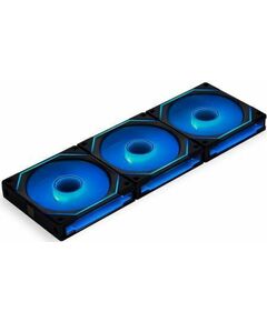 LIAN LI UNI FAN SL INFINITY WIRELESS 3-PACK BLACK ARGB PWM 120MM 0~2200RPM CONTROLLER INCLUDED