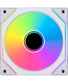 LIAN LI UNI FAN INFINITY SL - 120 - WIRELESS - WHITE - ARGB PWM FAN (1PCS) NO CONTROLLER