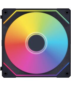LIAN LI UNI FAN INFINITY SL - 120 - REVERSE - WIRELESS - BLACK - ARGB PWM FAN (1PCS) NO CONTROLLER