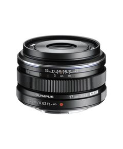OLYMPUS 17MM 1:1.8 BLACK M.ZUIKO DIGITAL (EW-M1718) LENSE MICRO FT