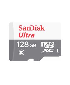 SANDISK ULTRA MICROSDXC UHS-I 128GB CARD WITH ADAPTER (SDSQUNR-128G-GN6MN) (SANSDSQUNR-128G-GN6MN)