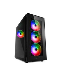 SHARKOON TG5 PRO RGB GAMING MIDI TOWER COMPUTER CASE BLACK (23356973) (SHR23356973)