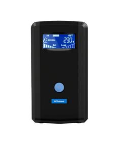 TESCOM LEO PLUS LCD 1200AP UPS LINE INTERACTIVE (UPS.0787) (TSLCD1200PLUS)