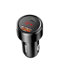 BASEUS MAGIC SERIES PPS CAR CHARGER BLACK (45W) (CCMLC20C-01) (BASCCMLC20C-01)