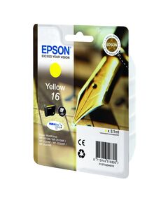 EPSON ΜΕΛΆΝΙ INKJET NO.16 YELLOW (C13T16244012) (EPST162440)