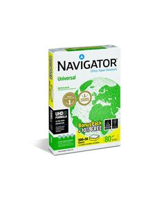 ΕΠΑΓΓΕΛΜΑΤΙΚΌ ΧΑΡΤΊ ΕΚΤΎΠΩΣΗΣ NAVIGATOR BONUS PACK A4 80G/M² 500+50 ΦΎΛΛΑ (NVG330962P)