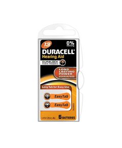 DURACELL ACTIVAIR ΜΠΑΤΑΡΊΕΣ ΑΚΟΥΣΤΙΚΏΝ ΒΑΡΗΚΟΪ́ΑΣ 13 1.45V 6ΤΜΧ (ACA13MF)(DURACA13MF)