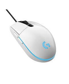 LOGITECH G203 LIGHTSYNC GAMING MOUSE USB WHITE (910-005797) (LOGG203WH)