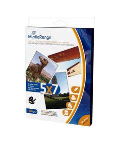 ΦΩΤΟΓΡΑΦΙΚΈΣ ΚΆΡΤΕΣ MEDIARANGE ΓΙΑ INKJET ΕΚΤΥΠΩΤΈΣ HIGH-GLOSSY 220G/M²  50 ΦΎΛΛΑ (MRINK114)