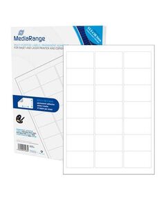 MEDIARANGE ΕΤΙΚΈΤΕΣ ΓΕΝΙΚΉΣ ΧΡΉΣΗΣ 63.5Χ38.1MM. ΛΕΥΚΈΣ (1.050 PACK) (MRINK148)
