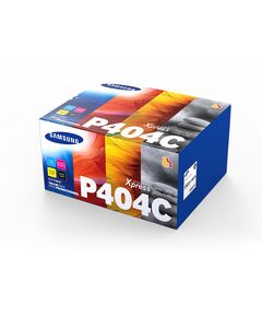 SAMSUNG CLT-P404C 4-PK CYMK TONER CARTRIDGE (SU365A) (HPCLTP404C)