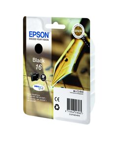EPSON ΜΕΛΆΝΙ INKJET NO.16 BLACK (C13T16214012) (EPST162140)