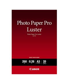 ΦΩΤΟΓΡΑΦΙΚΌ ΧΑΡΤΊ PRO LUSTER CANON A3 SEMI GLOSSY 260G/M² 20 ΦΎΛΛΑ (6211B007) (CAN-LU-101A3)