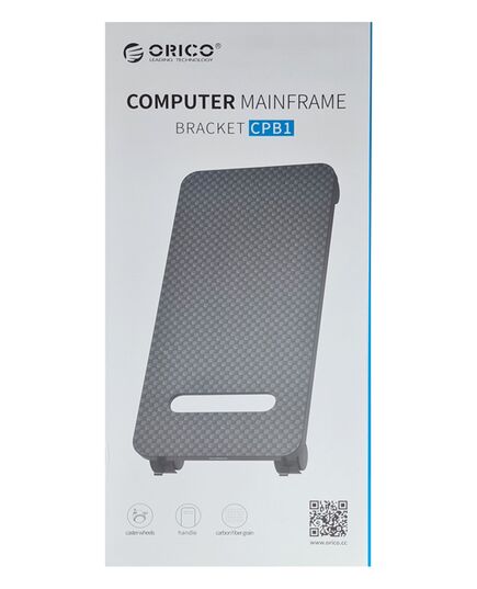 ORICO ΒΆΣΗ PC ΜΕ ΡΌΔΕΣ CPB1, ΠΛΑΣΤΙΚΉ, ΜΑΎΡΗ