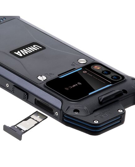 UNIWA SMARTPHONE W888, 6.3", 4/64GB, ΗΧΕΊΟ 2W, ATEX ZONE 2, IP68, ΜΑΎΡΟ