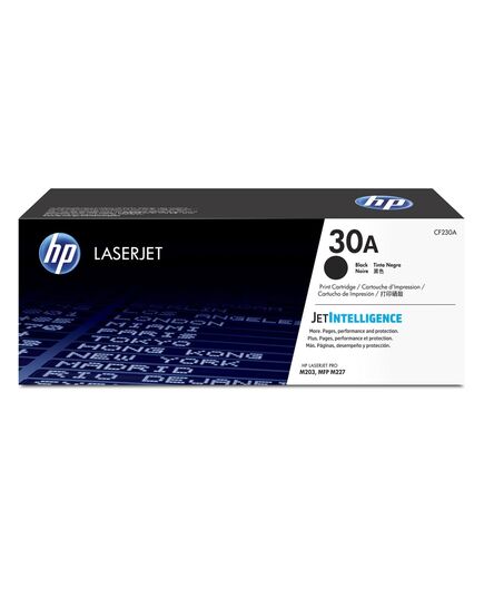 HP 30A LASERJET BLACK TONER (1.6K) (CF230A) (HPCF230A)