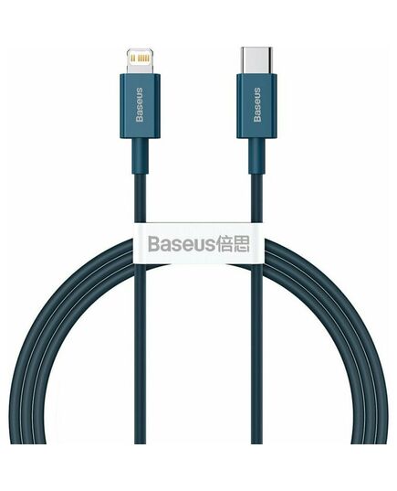 BASEUS SUPERIOR USB-C TO LIGHTNING CABLE 20W ΜΠΛΕ 1M (CATLYS-A03) (BASCATLYS-A03)