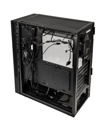 KOLINK OBSERVATORY MX GLASS ARGB MIDI TOWER CASE - BLACK (WITH 5 ARGB FANS - 2X140MM & 3X120MM)