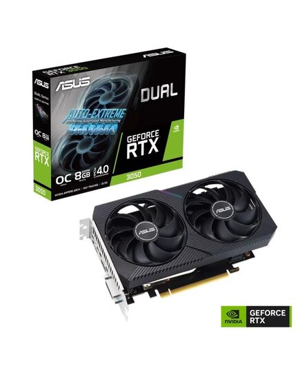ASUS VGA DUAL-RTX3050-O8G-V2, 8GB, GDDR6