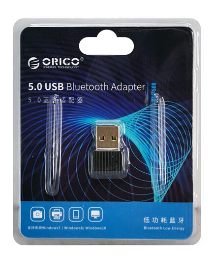 ORICO USB ΑΝΤΆΠΤΟΡΑΣ BLUETOOTH 5.0 BTA-508, ΜΑΎΡΟΣ