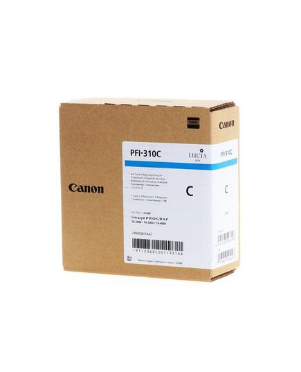 CANON PIGMENT ΜΕΛΆΝΙ INKJET PFI-310 CYAN (2360C001) (CANPFI-310C)