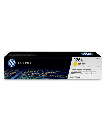 HP 126A LASERJET CP1025 YELLOW TONER (CE312A) (HPCE312A)