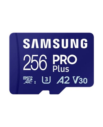 SAMSUNG PRO PLUS MICROSDXC 256GB CLASS 10 U3 V30 A2 UHS-I WITH USB READER (MB-MD256SB/WW) (SAMMB-MD256SB-WW)