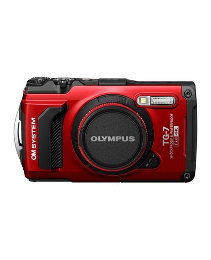 OLYMPUS OM-SYSTEM TG-7 RED TOUGH CAMERA UNDERWATER