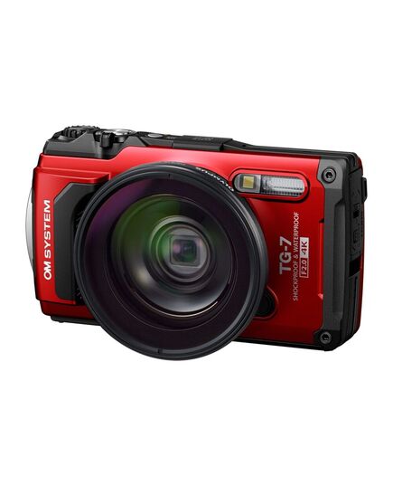 OLYMPUS OM-SYSTEM TG-7 RED TOUGH CAMERA UNDERWATER