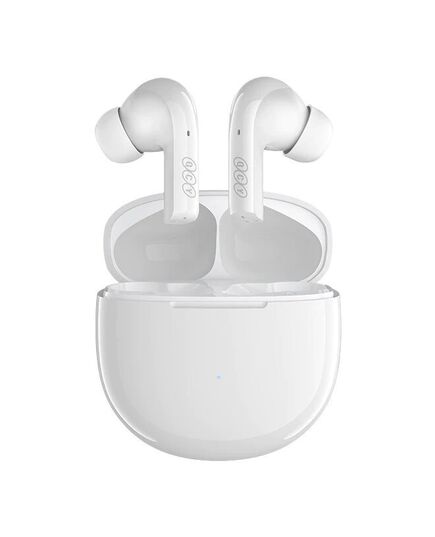 QCY T18 MELOBUDS TWS WHITE SNAPDRAGON SOUND QUALCOMM 3050. BLUETOOTH 5.2. ADAPTIVE HIGH-FIDELITY
