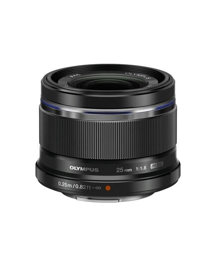 OLYMPUS 25MM 1:1.8 BLACK M.ZUIKO DIGITAL (ES-M2518) LENSE MICRO FT