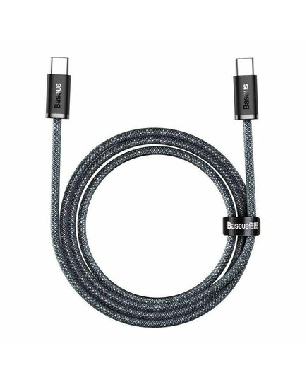 BASEUS CABLE USB-C TO USB-C DYNAMIC SERIES, 100W, 2M (SZARY) (CALD000316) (BASCALD000316)