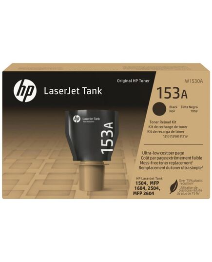 HP 153A RELOAD KIT TONER LASER BLACK (W1530A) (HPW1530A)
