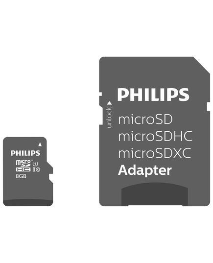 PHILIPS MICROSDHC 8GB CLASS 10 WITH ADAPTER (FM08MP45B/00) (PHIFM08MP45B-00)