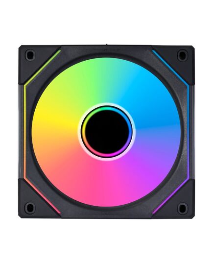 LIAN LI UNI FAN INFINITY SINGLE BLACK ARGB PWM 120MM 0~2200RPM (1PCS) NO CONTROLLER
