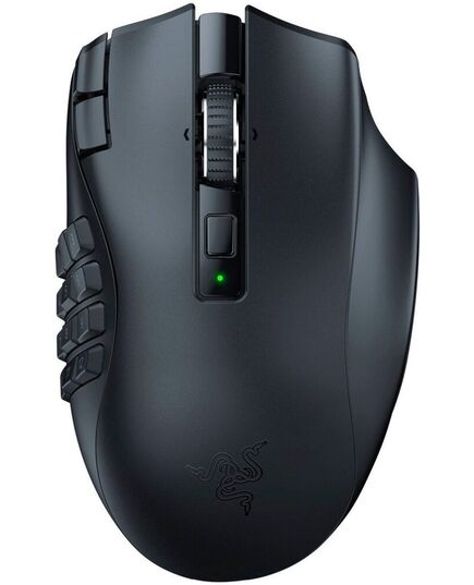 RAZER NAGA V2 HYPERSPEED - WIRELESS MMO GAMING MOUSE - 30K DPI - 2.4GHZ / BLUETOOTH - 19 BUTTONS