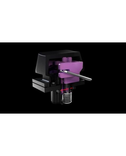 RAZER HUNTSMAN MINI MERCURY ED. - 60% OPTO MECHANICAL GAMING KEYBOARD PURPLE SWITCH - US LAYOUT