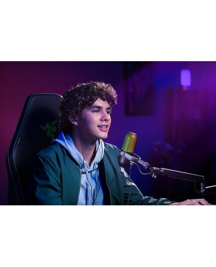 RAZER SEIREN V3 CHROMA - RGB USB CONDENSER MICROPHONE - GAIN LIMITER - BUILD-IN SHOCK ABSORB
