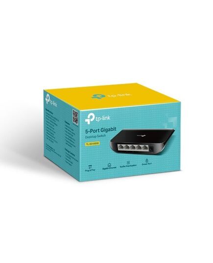 TP-LINK 5-PORT GIGABIT DESKTOP SWITCH (TL-SG1005D)