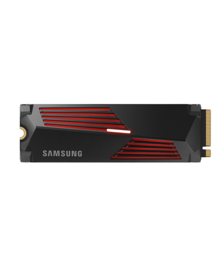 SAMSUNG SSD M.2 NVME PCI-E GEN4 1TB MZ-V9P1T0CW SERIES 990 PRO W/ HEATSINK, M.2 2280, NVME PCI-E GEN4X4, READ 7450MB/S, WRITE 6900MB/S, 5YW.