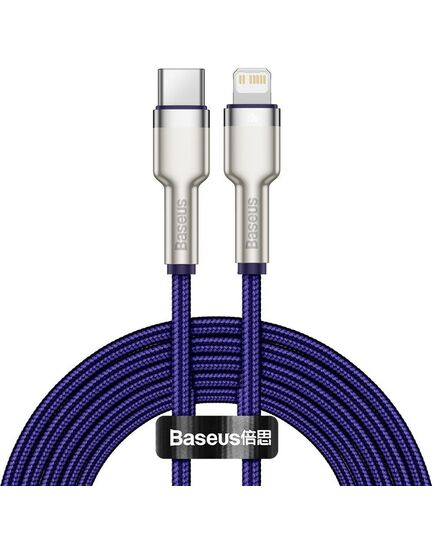 BASEUS CAFULE SERIES USB-C CABLE FOR LIGHTNING 20W 2M PURPLE (CATLJK-B05) (BASCATLJK-B05)
