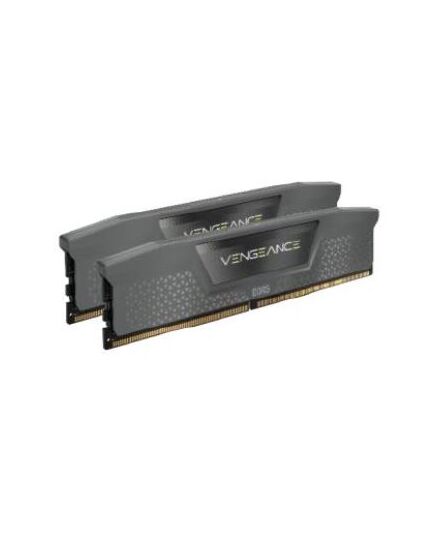 CORSAIR RAM DIMM XMS5 KIT 2X32GB CMK64GX5M2B5200Z40, DDR5, 5200MHZ, LATENCY 40-40-40-77, 1.25V, VENGEANCE DDR5, DUAL PROFILE INTEL XMP & AMD EXPO, GREY, LTW.