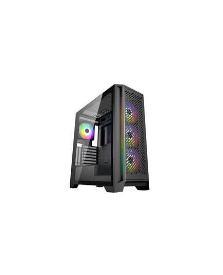 SUPERCASE PC CHASSIS AC29AL, MIDI TOWER ATX, BLACK, W/O PSU, 3X 12CM FRONT FAN, 1X 12CM REAR FAN, 2YW