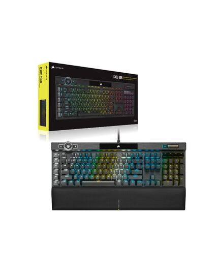CORSAIR WIRED OPTICAL - MECHANICAL GAMING KEYBOARD K100 RGB OPX SWITCH - US LAYOUT - BLACK - CH-912A01A-NA