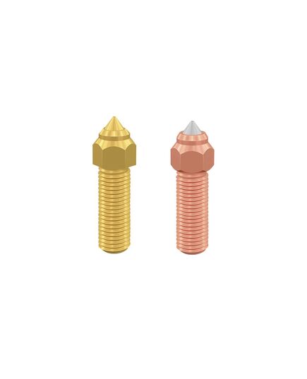 CREALITY NOZZLE KIT X2 BRASS & STEEL FOR K1 K1MAX ENDER-3 V3 KE