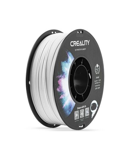 CREALITY CR-ABS WHITE 3D PRINTER FILAMENT, LARGE OBJECT STABILITY, TENSILE STR. 43MPA, 1 KG SPOOL1.7