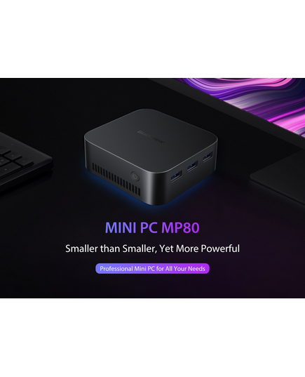 BLACKVIEW ΜINI PC MP80 INTEL N97 16GB 512GB SSD WIN11 PRO BLACK